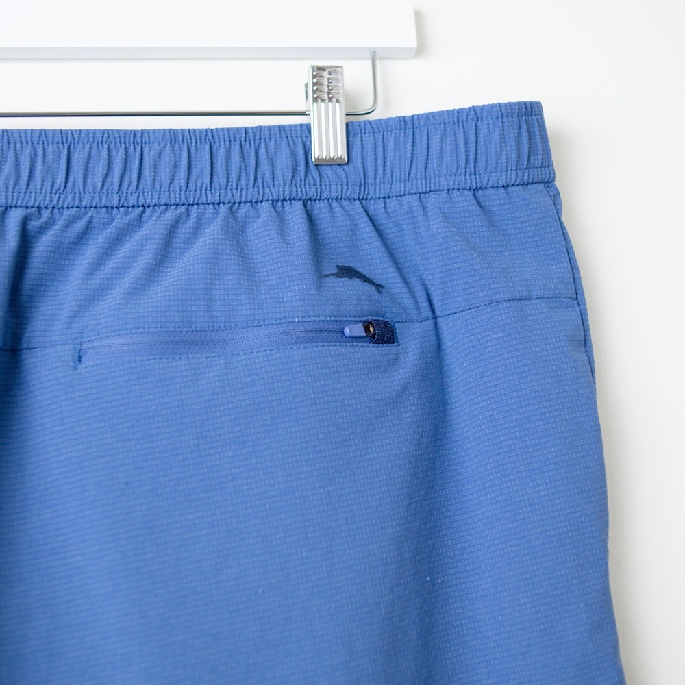 Tommy Bahama Chip Shot Pull On Shorts Mens 1XLB Blue IslandZone Big Tall Golf - Picture 6 of 11